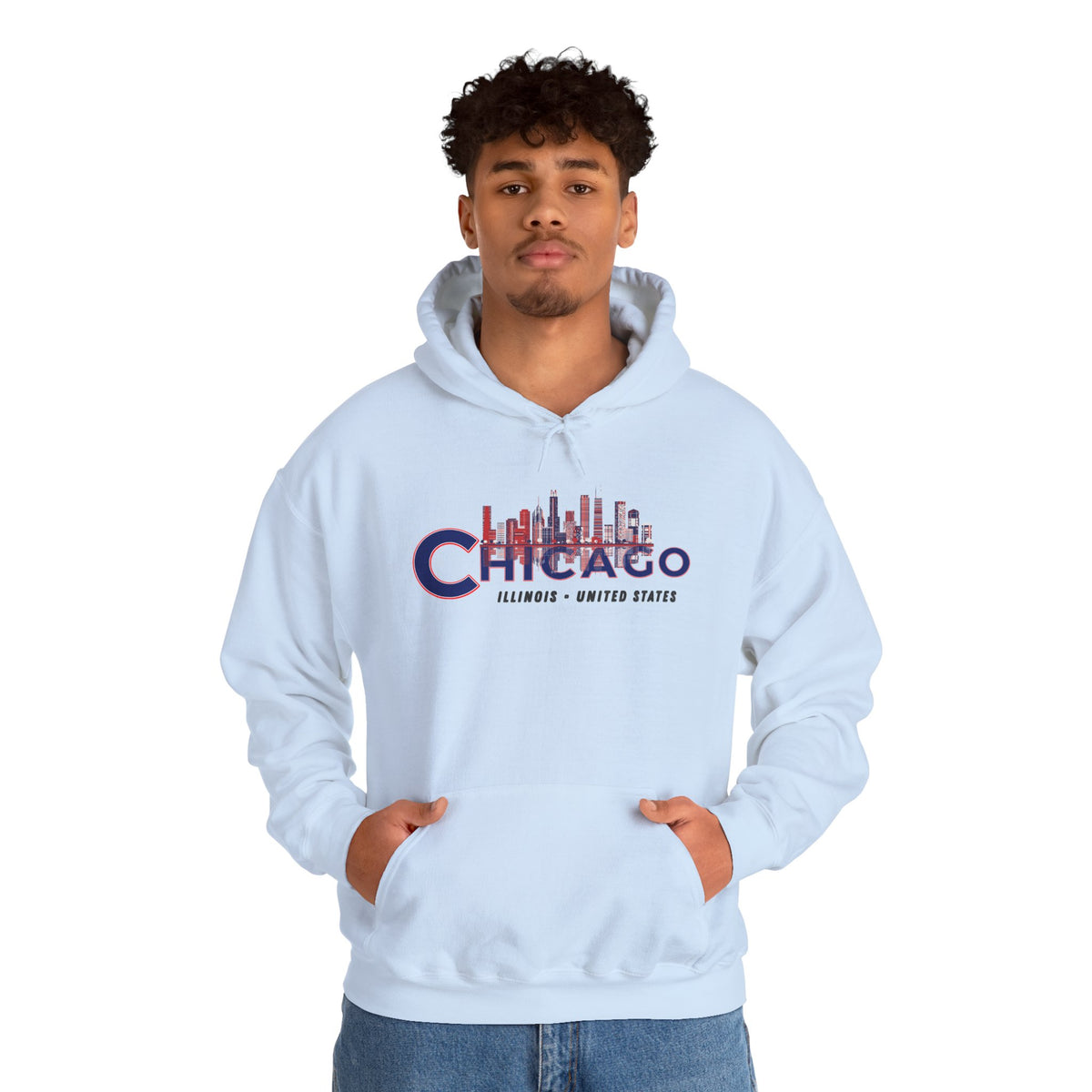 CHICAGO Hoodie Premium Design SKIALFA Unisex