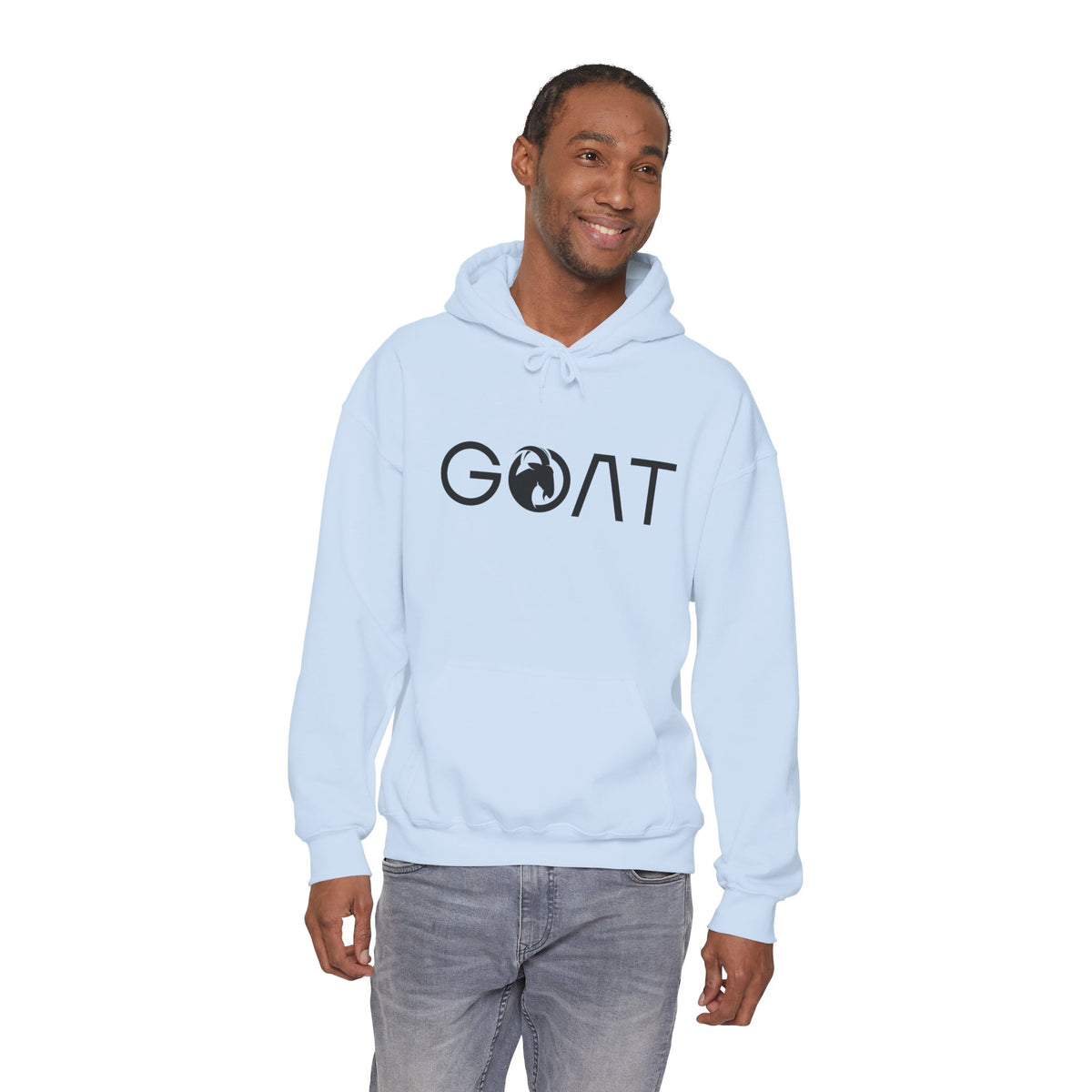 G.O.A.T. Hoodie Premium Design SKIALFA Unisex