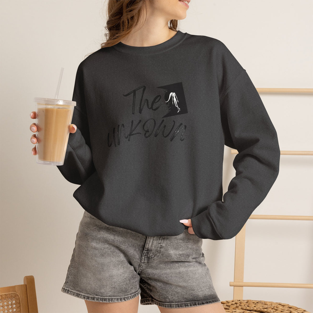 THE UNKOWN Sweatshirt Premium Design SKIALFA Unisex