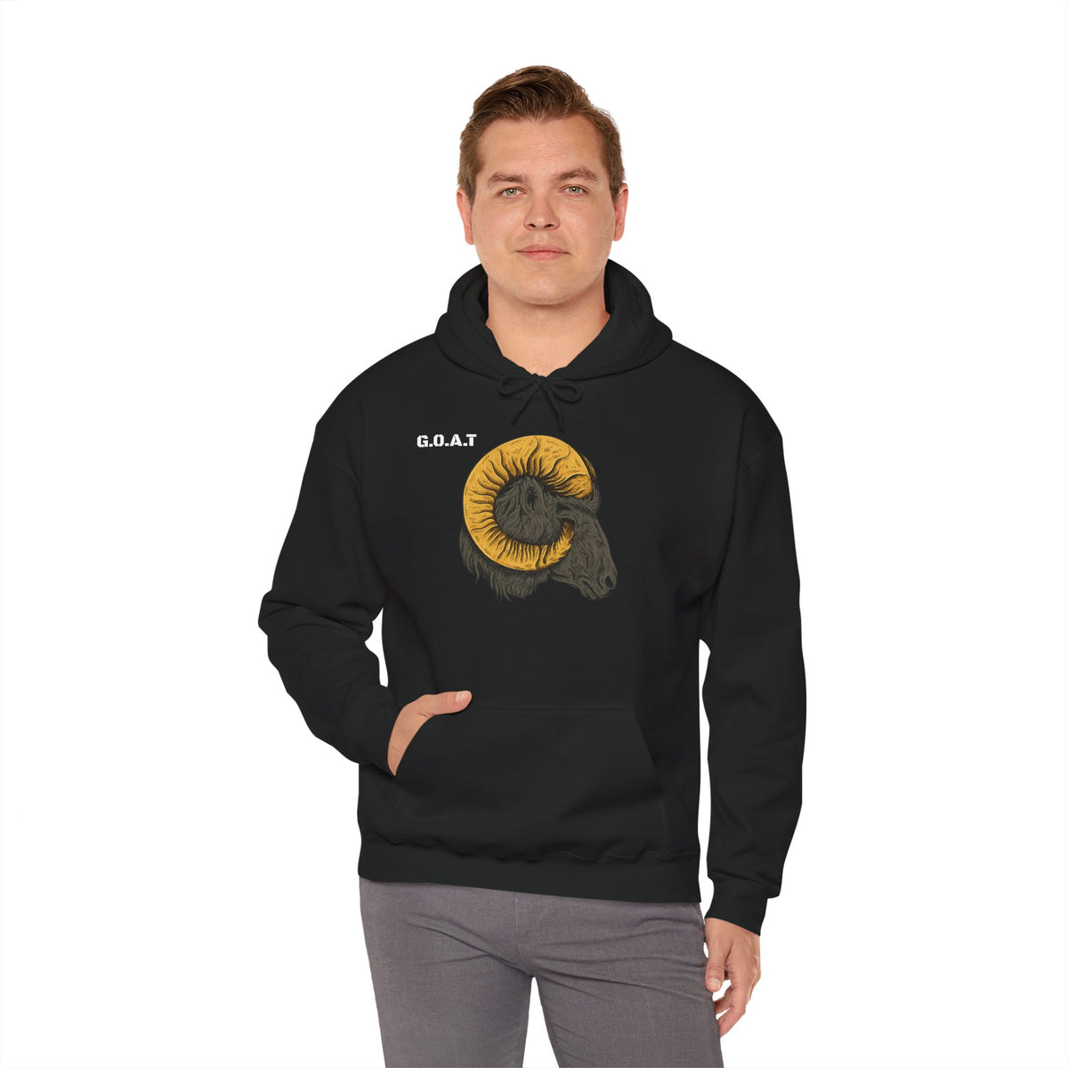 GOAT Head Goat Hoodie Premium Design SKIALFA Unisex