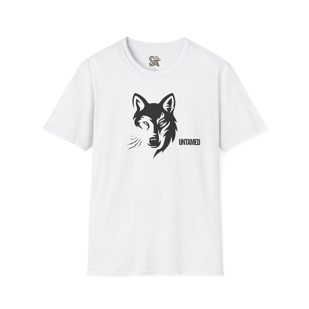 UNTAMED Wolf T-Shirt Premium Design SKIALFA Unisex