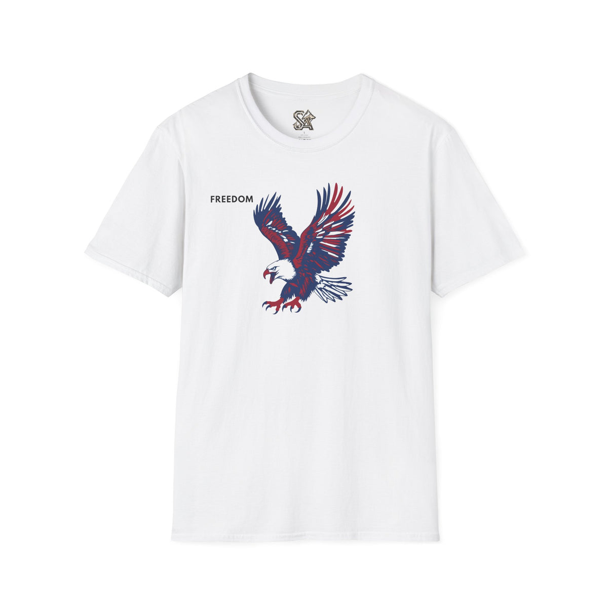 FREEDOM Eagle T-Shirt Premium Design SKIALFA Unisex