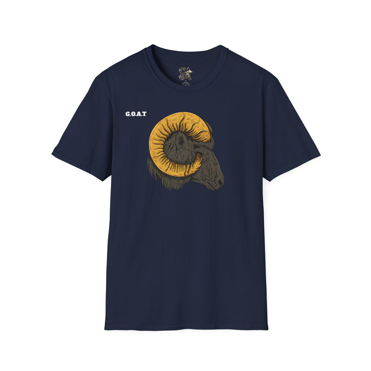 GOAT Goat Head T-Shirt Premium Design SKIALFA Unisex