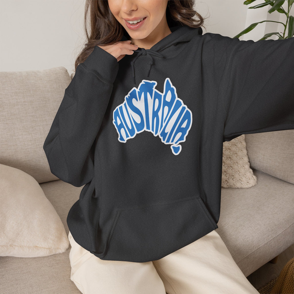 AUSTRALIA Hoodies Premium Design SKIALFA Unisex