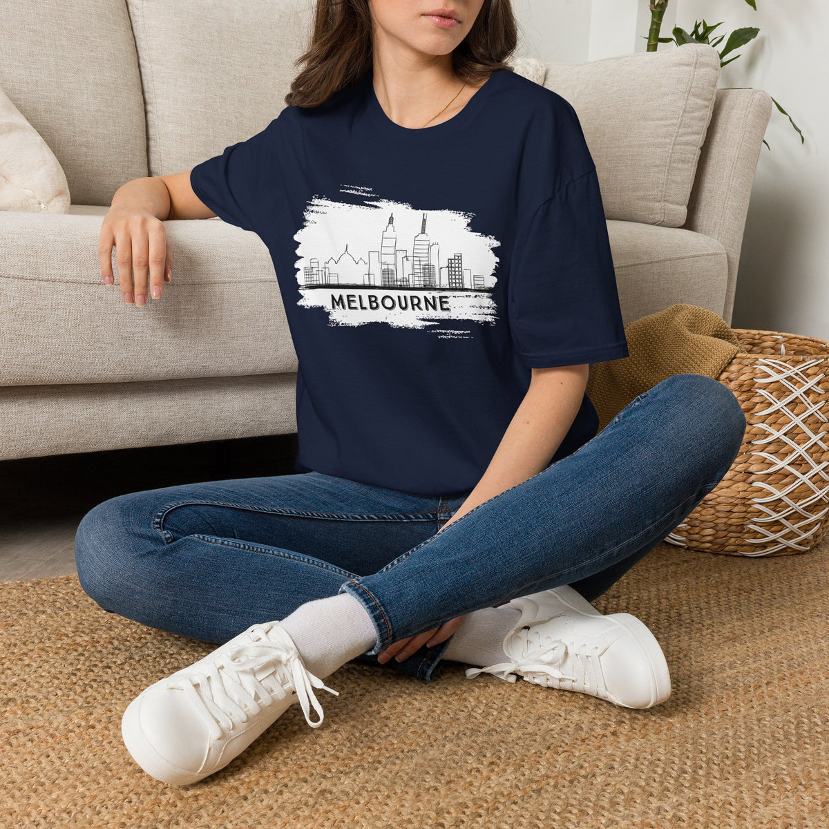 MELBOURNE Australia T-Shirt Premium Design SKIALFA Unisex