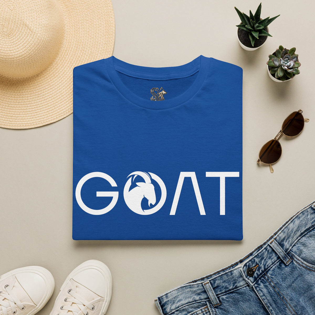 GOAT T-Shirt Premium Design SKIALFA Unisex