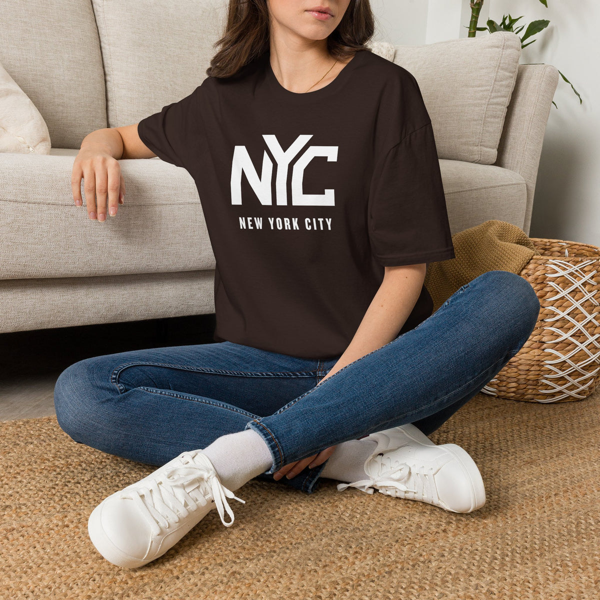 NYC New York City T-Shirt Premium Design SKIALFA Unisex
