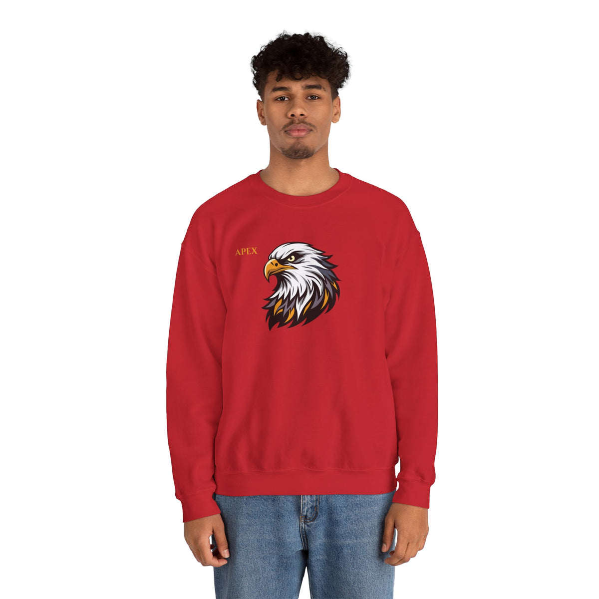 APEX Eagle Sweatshirt Premium Design SKIALFA Unisex