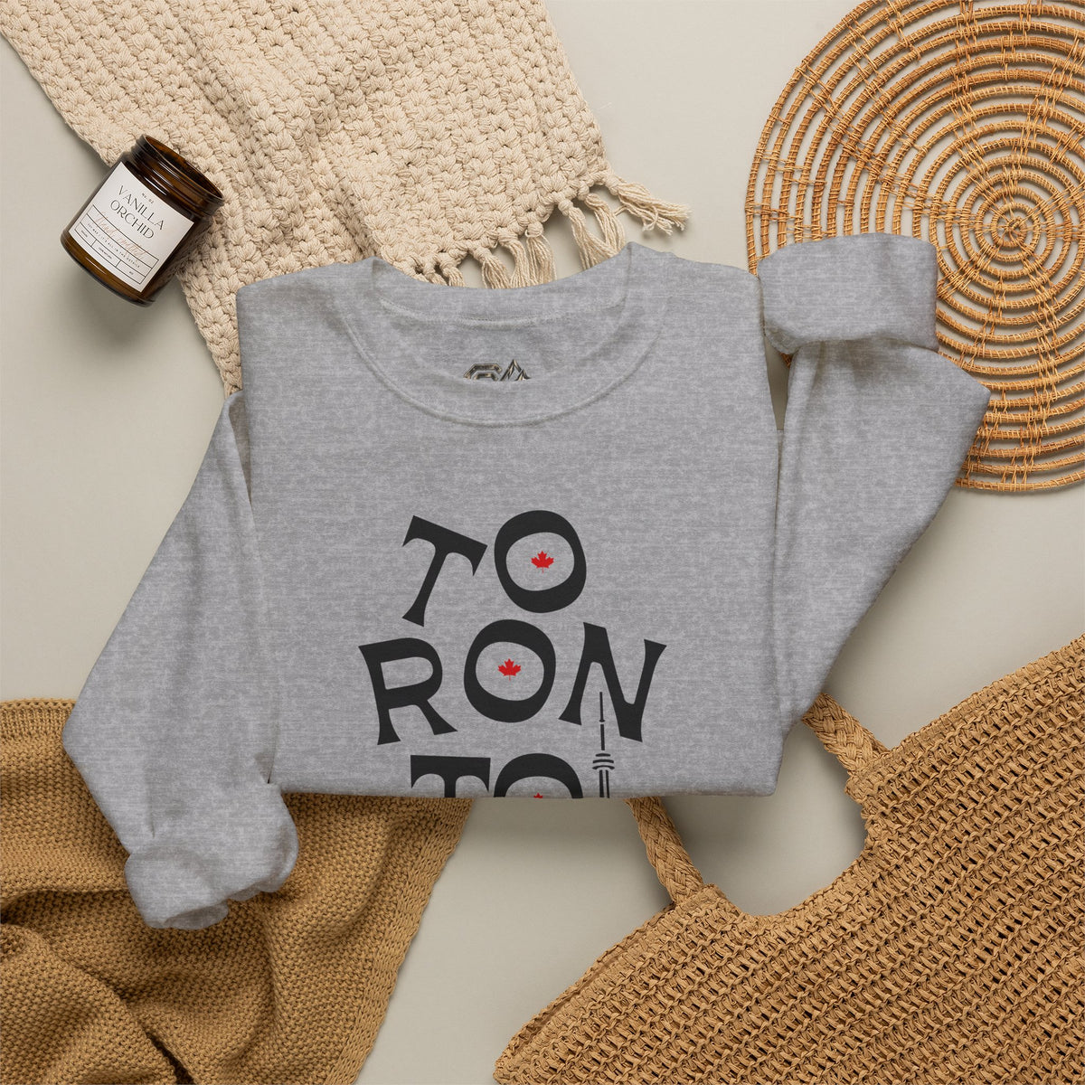 Toronto Sweatshirt Premium Design SKIALFA Unisex