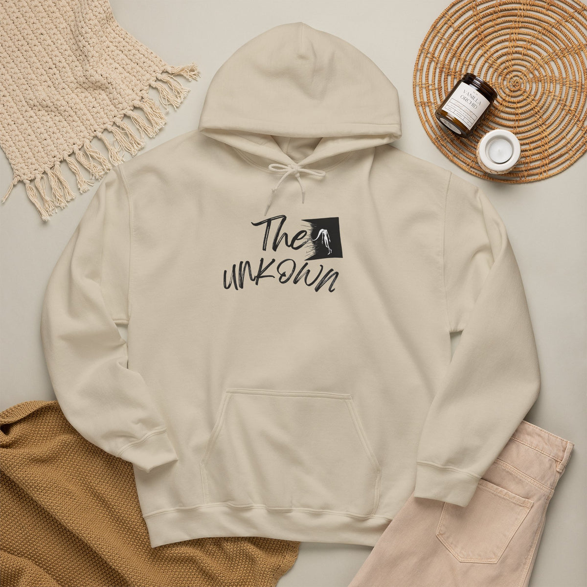 THE UNKOWN Hoodie Premium Design SKIALFA Unisex