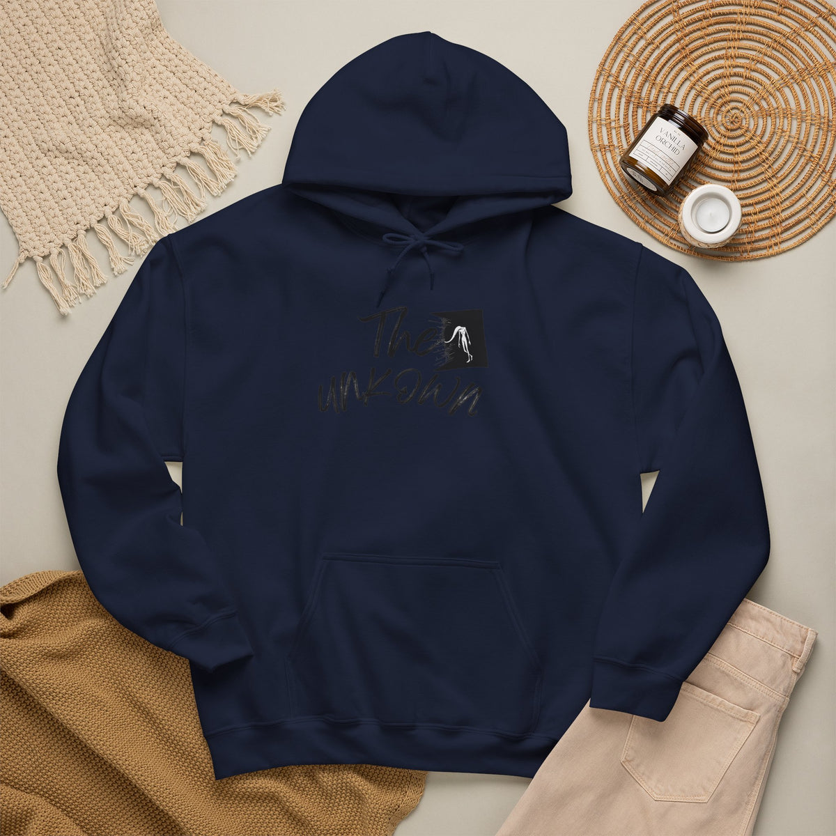THE UNKOWN Hoodie Premium Design SKIALFA Unisex