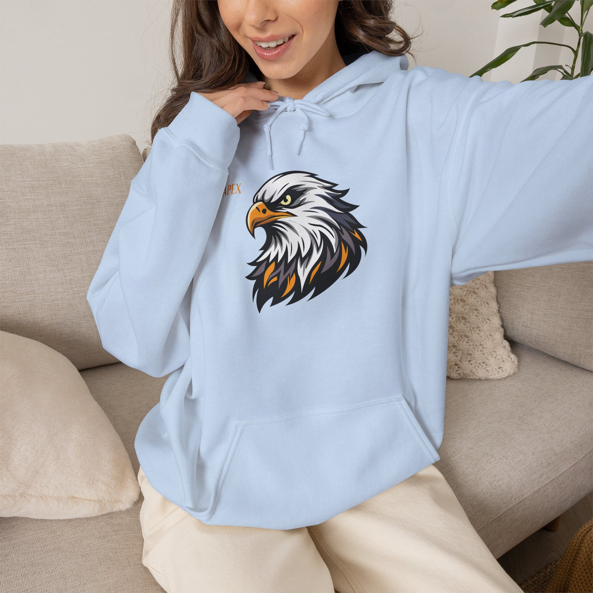 APEX Eagle Hoodie Premium Design SKIALFA Unisex
