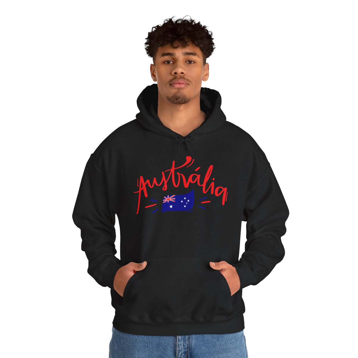 AUSTRALIA FLAG Hoodie Premium Design SKIALFA Unisex