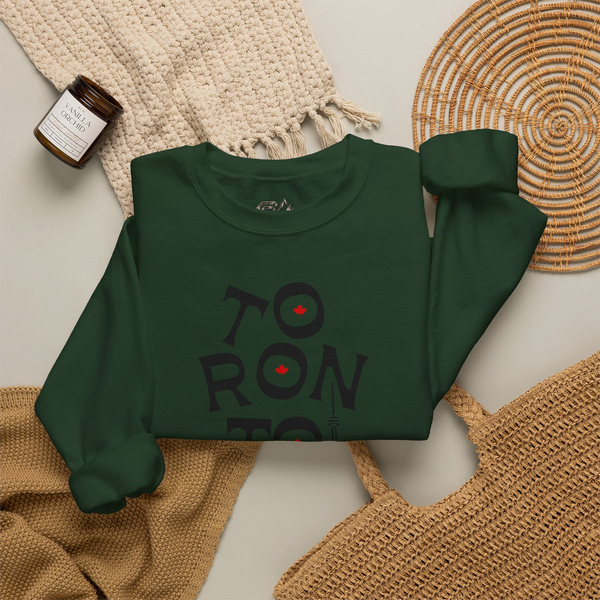 Toronto Sweatshirt Premium Design SKIALFA Unisex