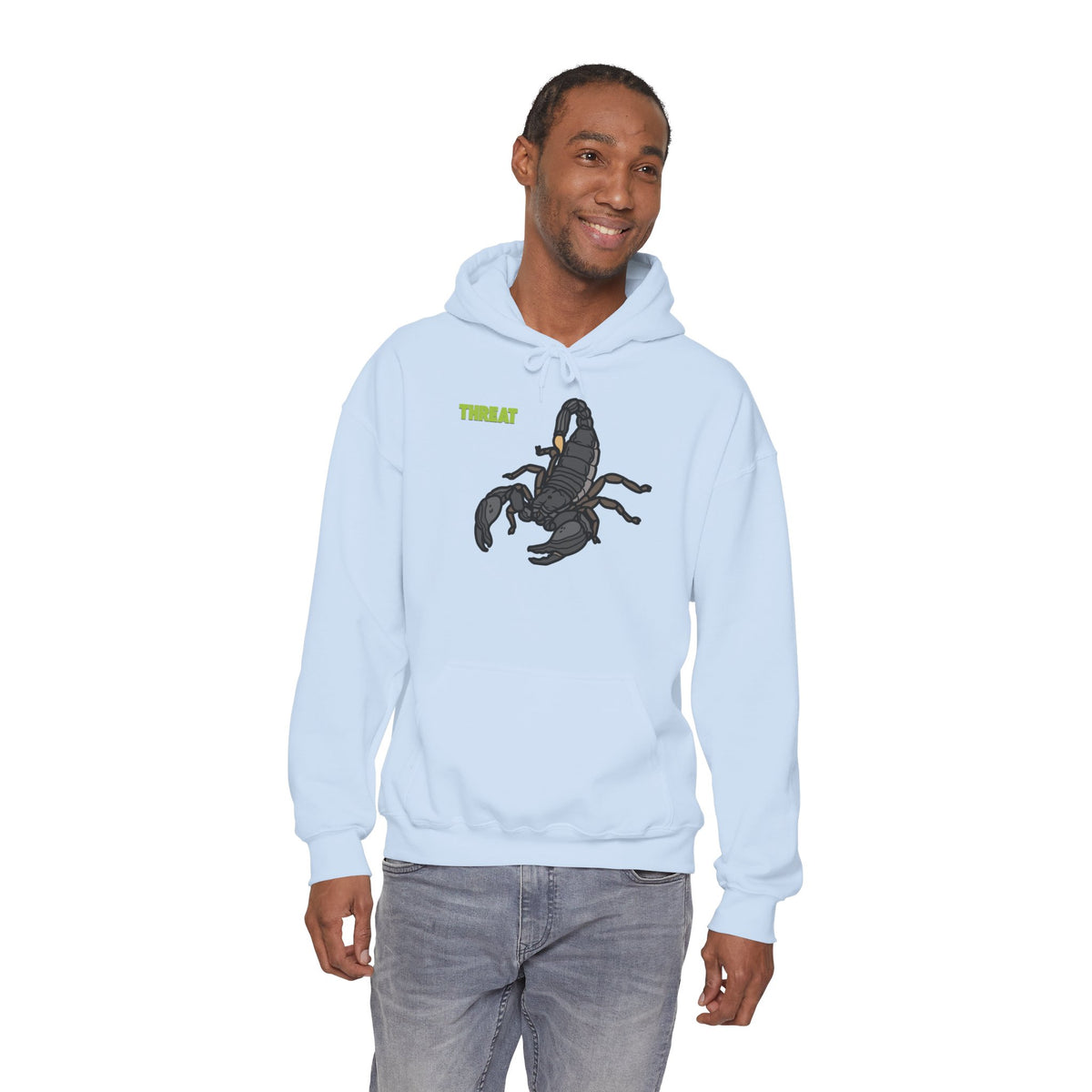 THREAT Scorpion Hoodie Premium Design SKIALFA Unisex