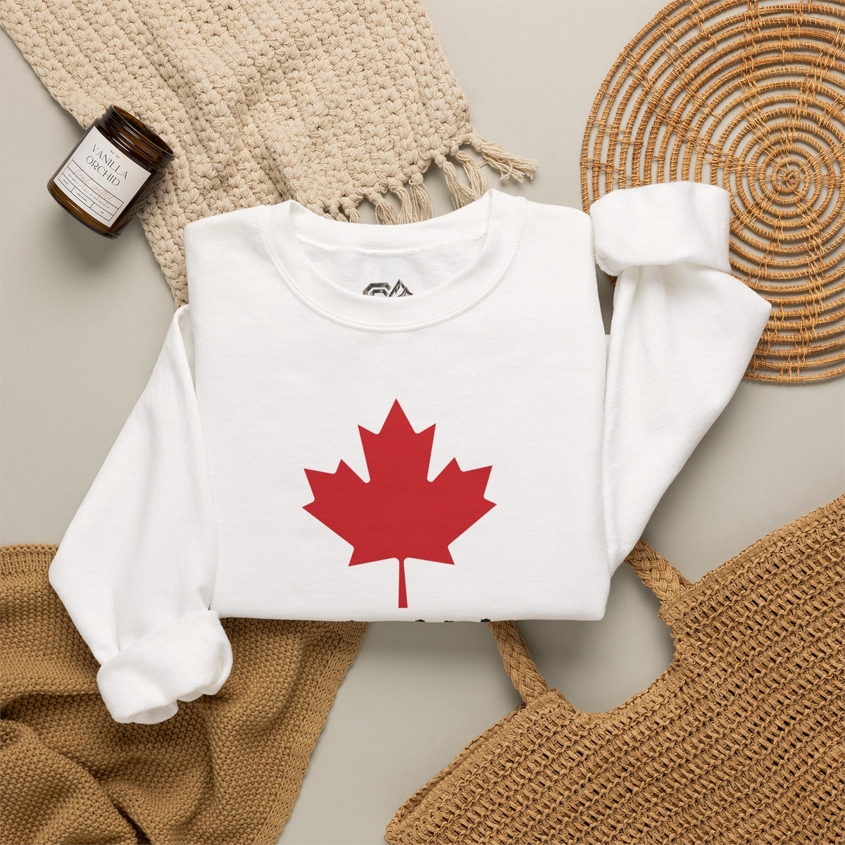 Canada Sweatshirt Premium Design SKIALFA Unisex