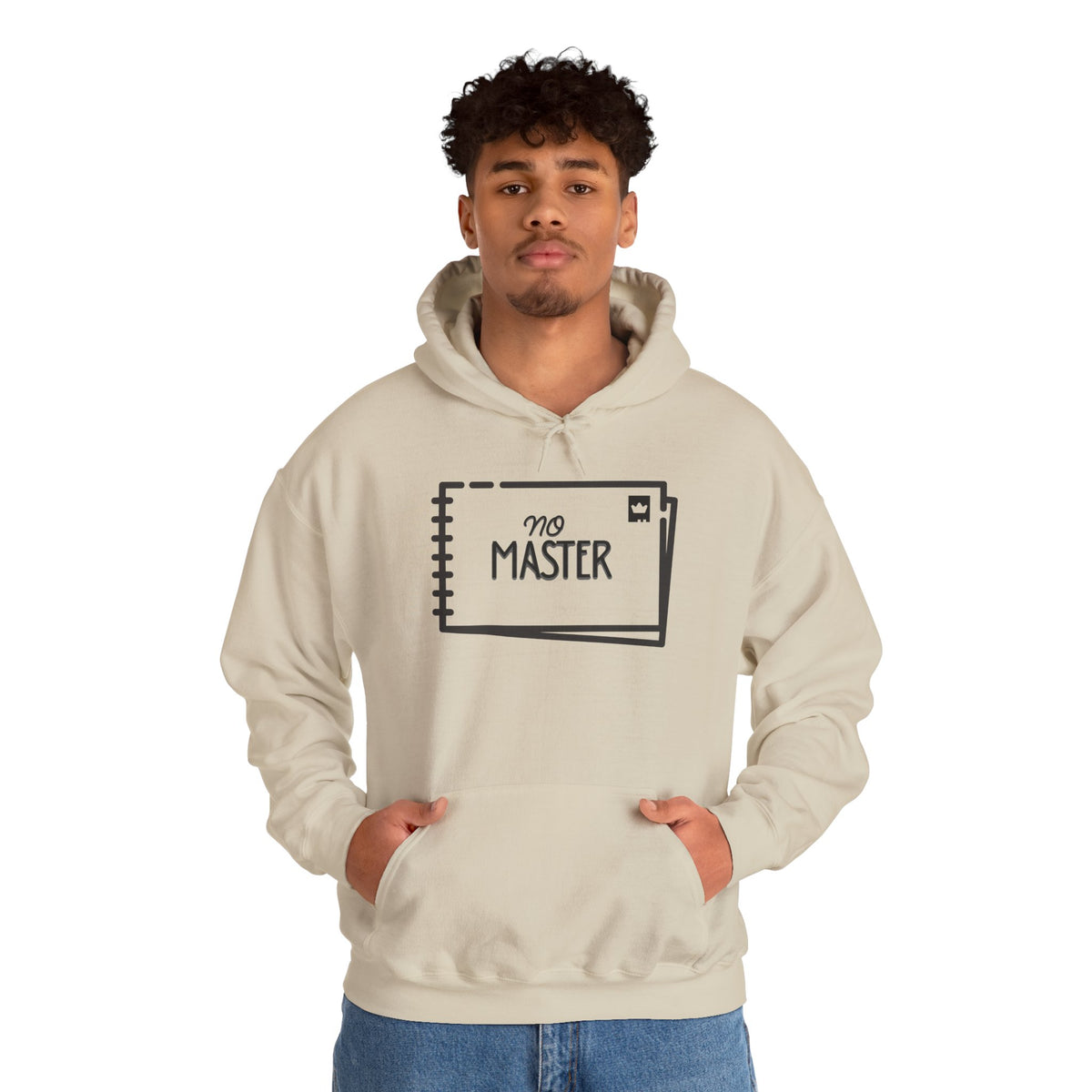 NO MASTER Hoodie Premium Design SKIALFA Unisex