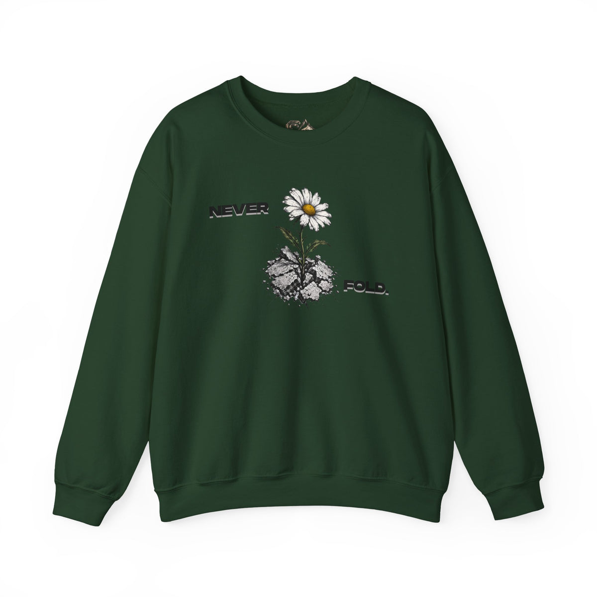 NEVER FOLD Sweatshirt Premium Design SKIALFA Unisex