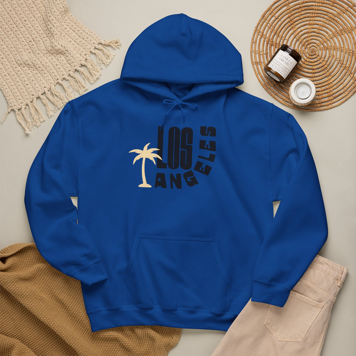 LOS ANGELES Hoodie Premium Design SKIALFA 9Unisex