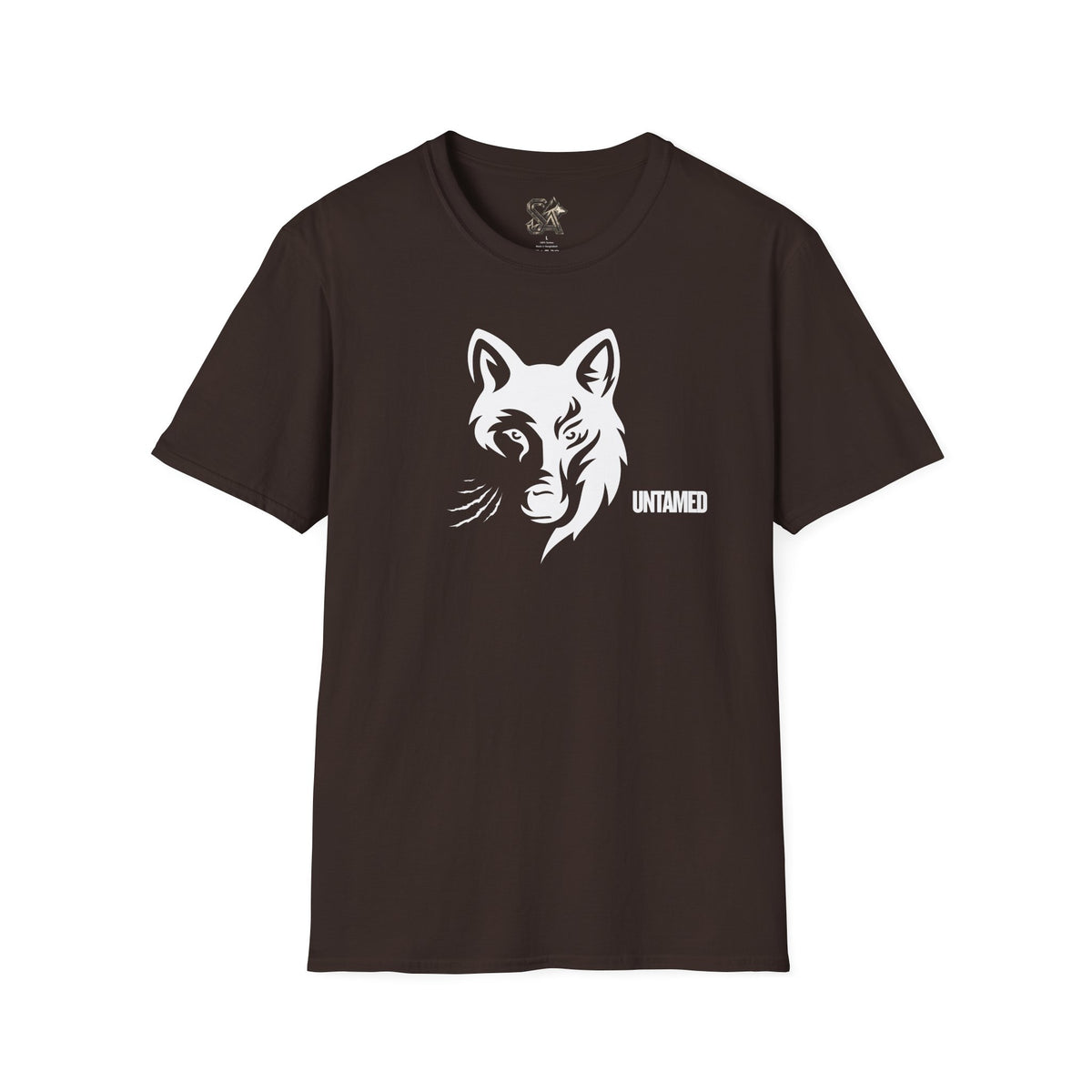 UNTAMED Wolf T-Shirt Premium Design SKIALFA Unisex