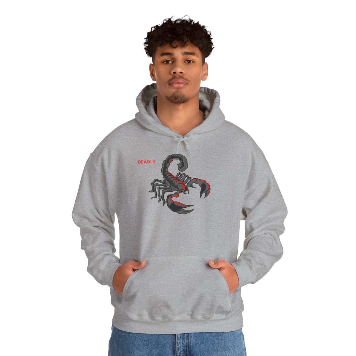 DEADLY Scorpion Hoodie Premium Design SKIALFA Unisex