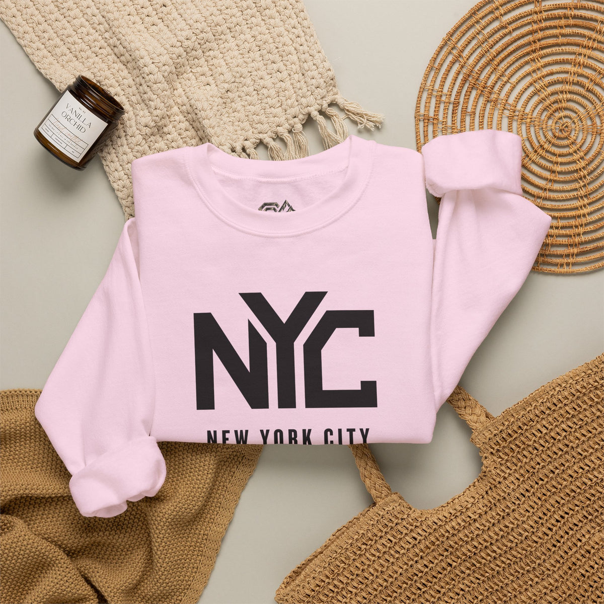 NYC New York City Sweatshirt Premium Design SKIALFA Unisex
