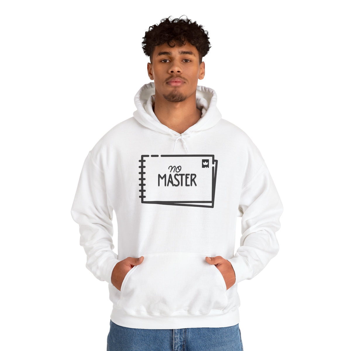 NO MASTER Hoodie Premium Design SKIALFA Unisex