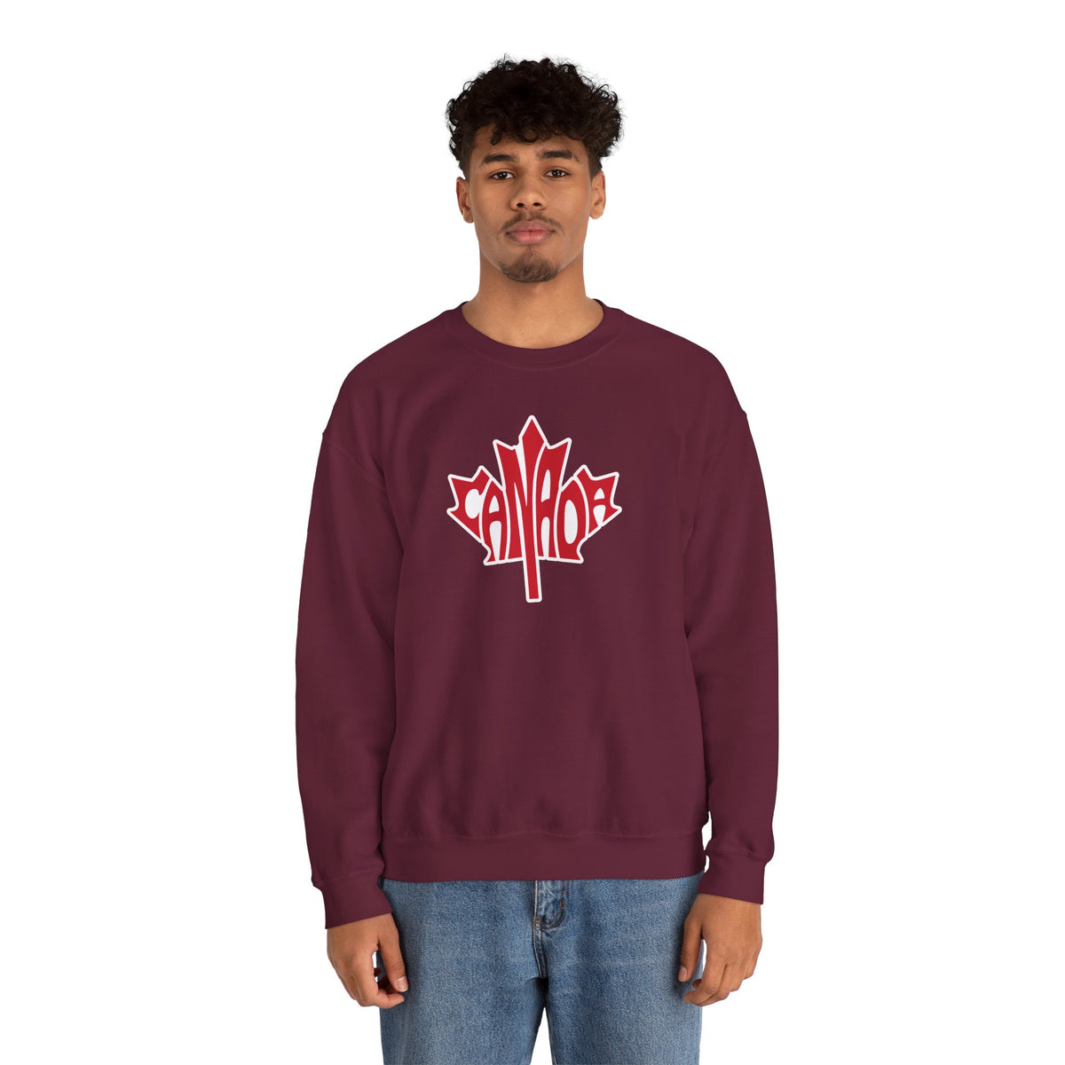 CANADA Leaf Sweatshirt Premium Design SKIALFA Unisex