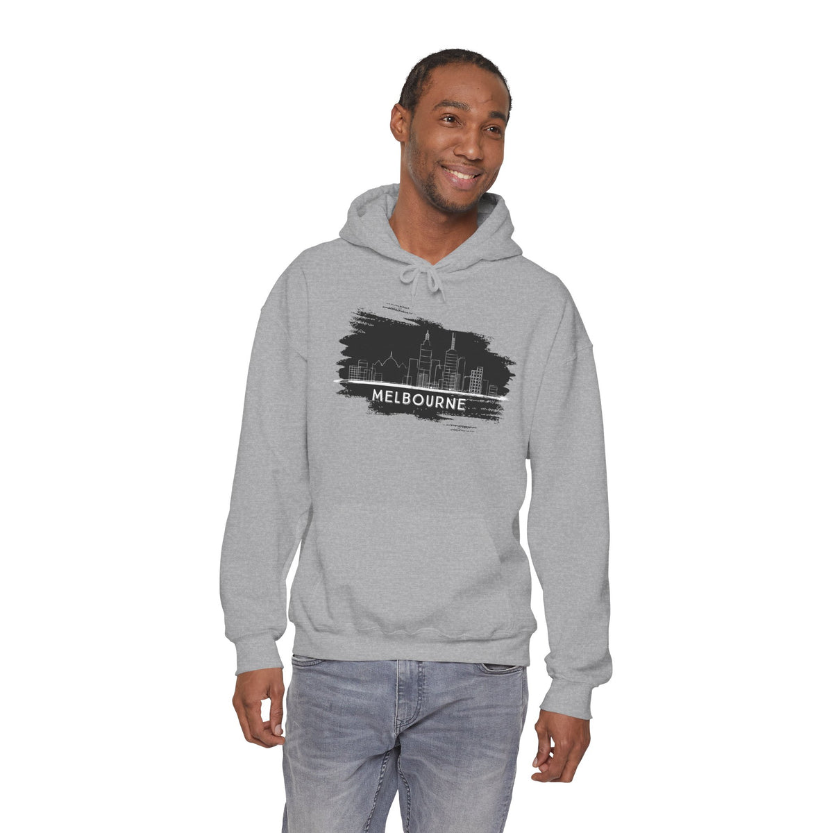 MELBOURNE Hoodie Premium Design SKIALFA Unisex