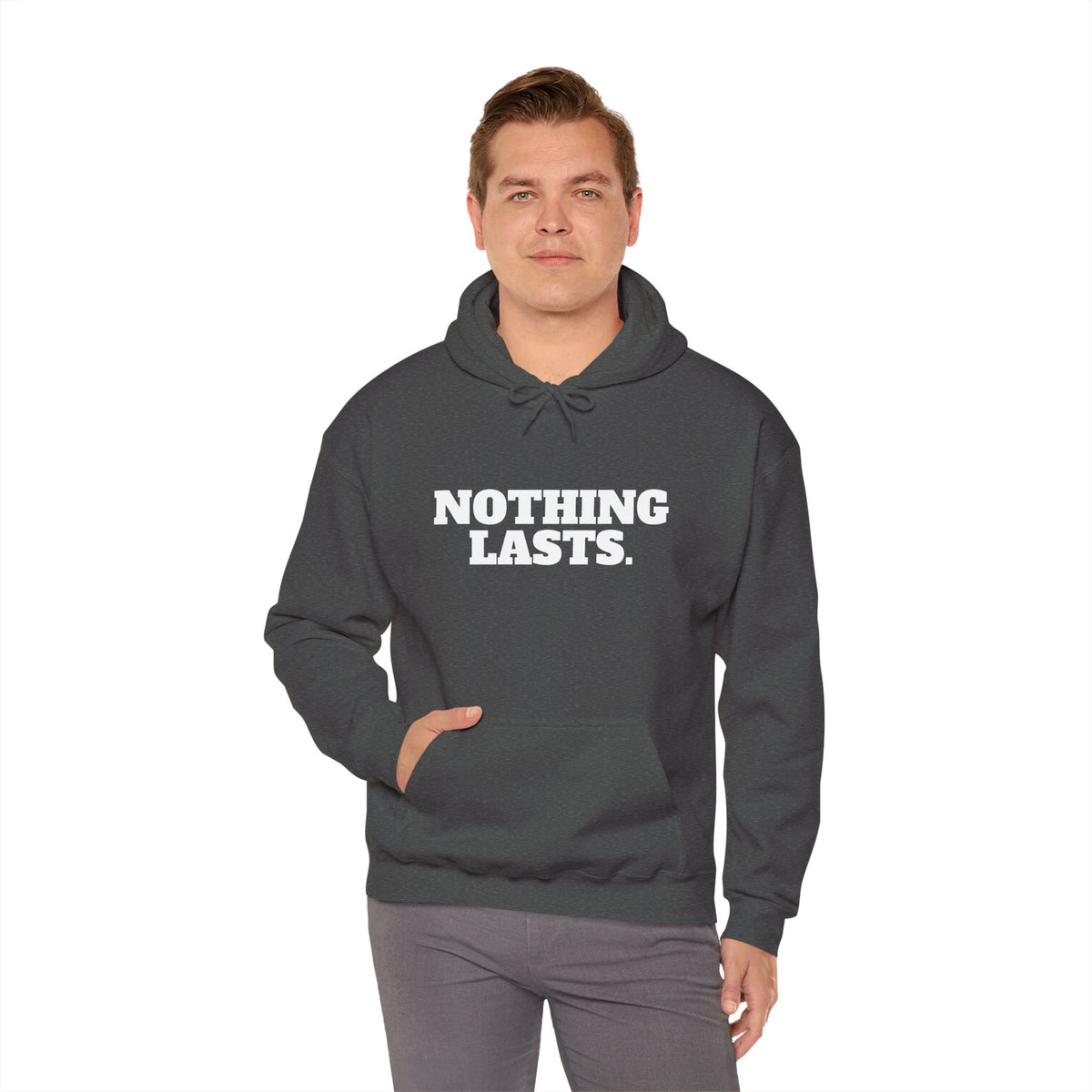 NOTHING LASTS Hoodie Premium Design SKIALFA Unisex