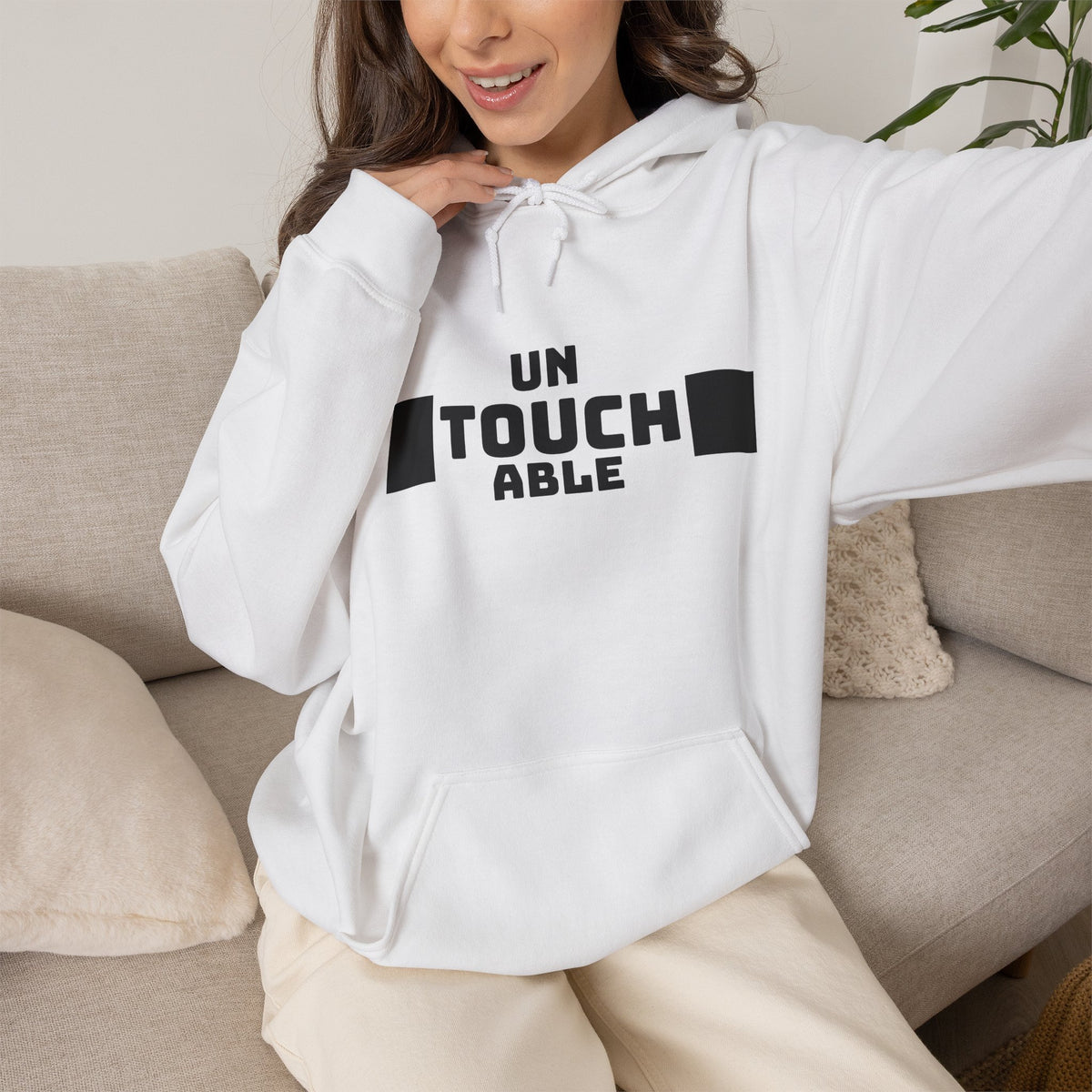 UNTOUCHABLE  Hoodie | Premium Design SKIALFA Unisex