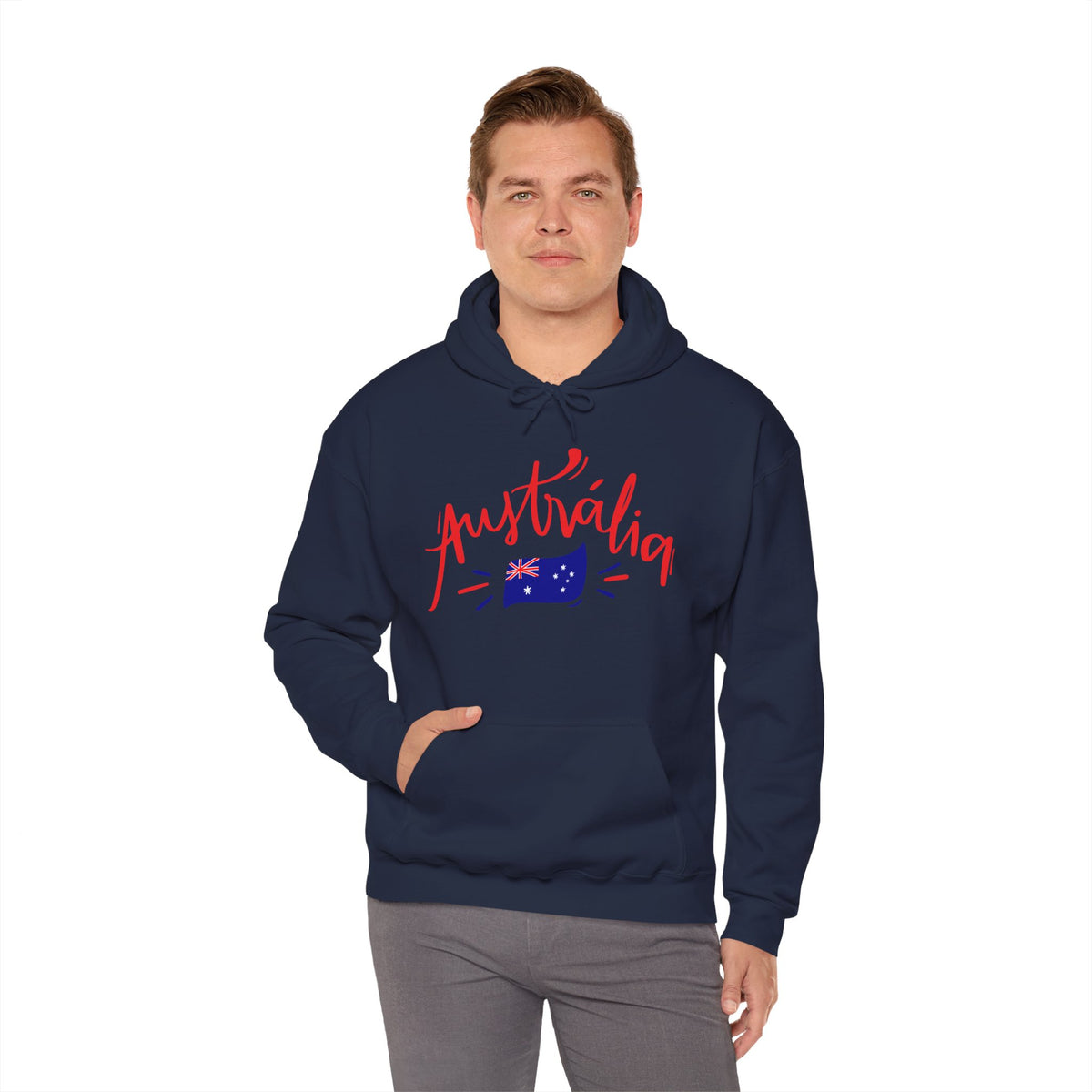 AUSTRALIA FLAG Hoodie Premium Design SKIALFA Unisex