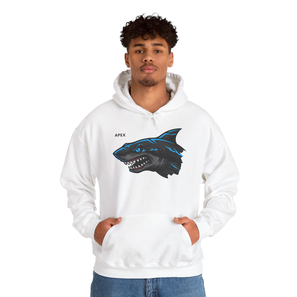 APEX Shark Hoodie Premium Design SKIALFA Unisex