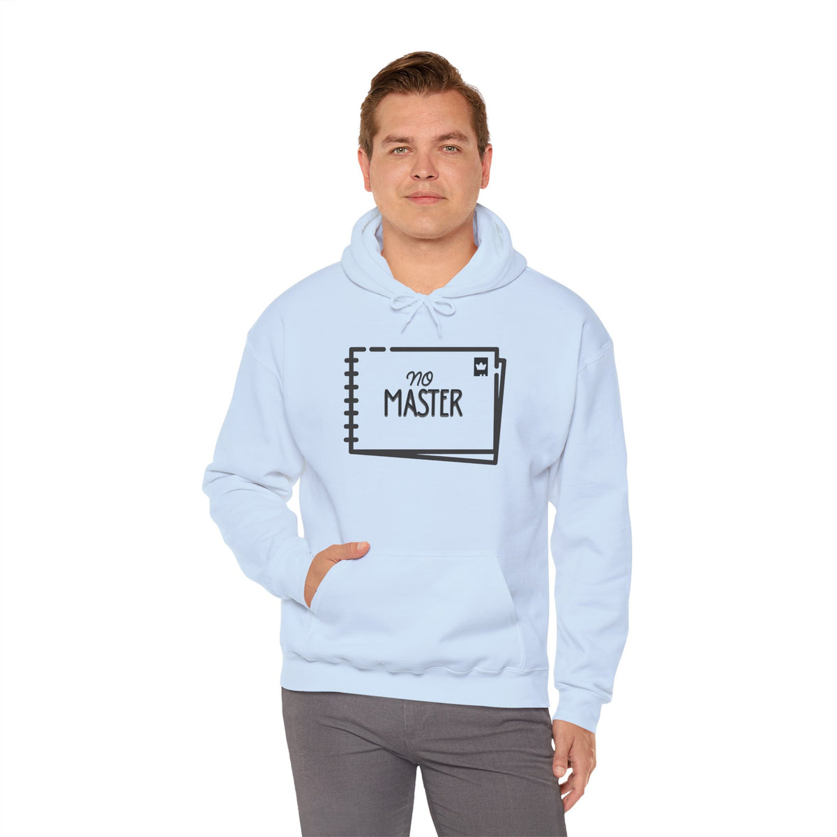 NO MASTER Hoodie Premium Design SKIALFA Unisex