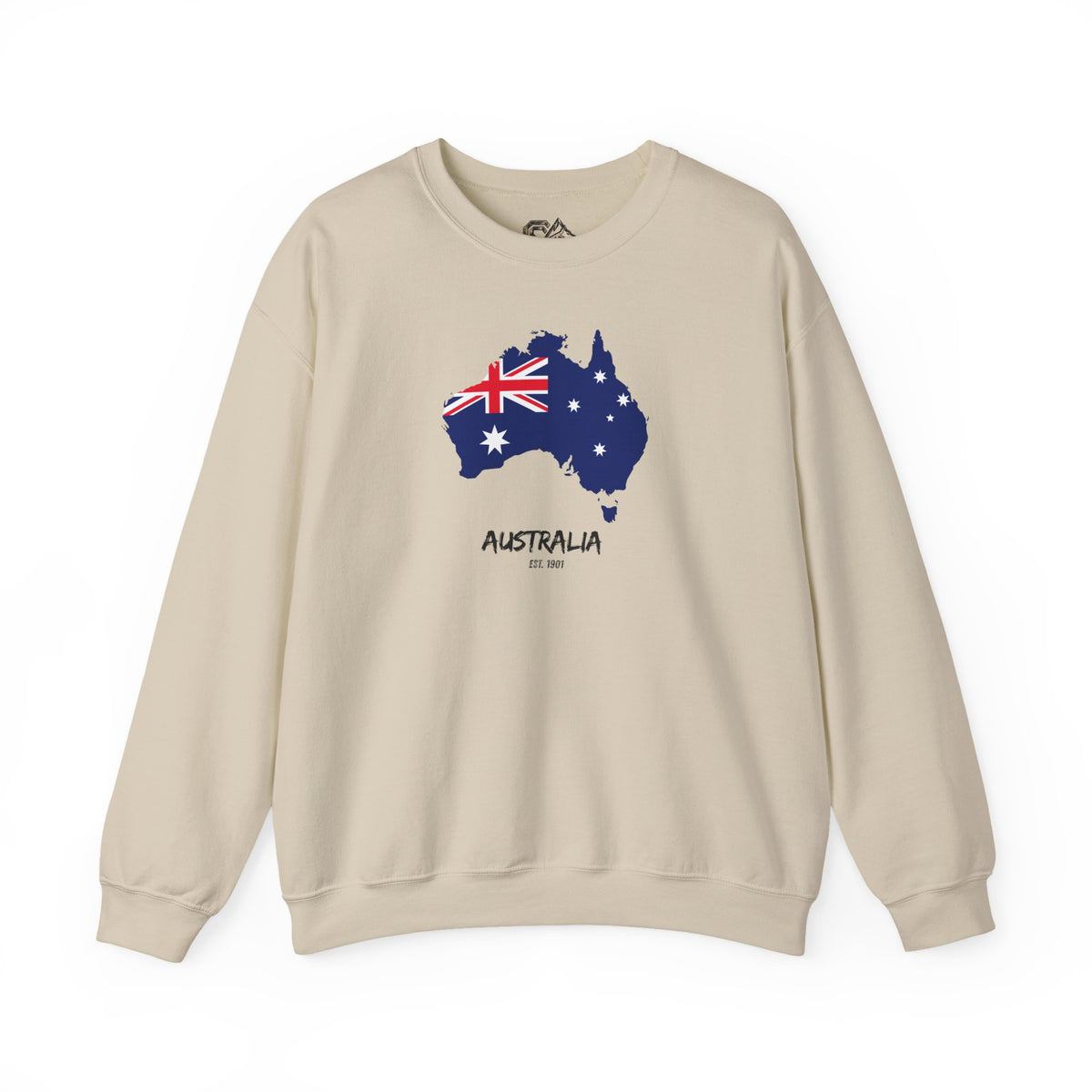 Australia Map Flag Sweatshirt Premium Design SKIALFA Unisex