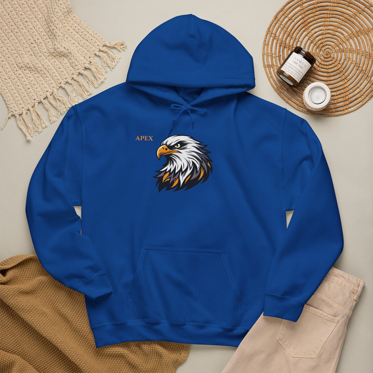 APEX Eagle Hoodie Premium Design SKIALFA Unisex