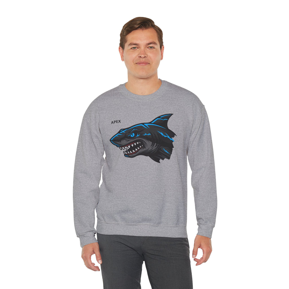 APEX Shark Sweatshirt Premium Design SKIALFA Unisex