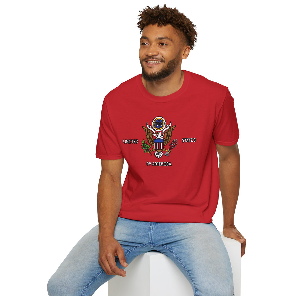United States Of America T-Shirt Premium Design SKIALFA Unisex