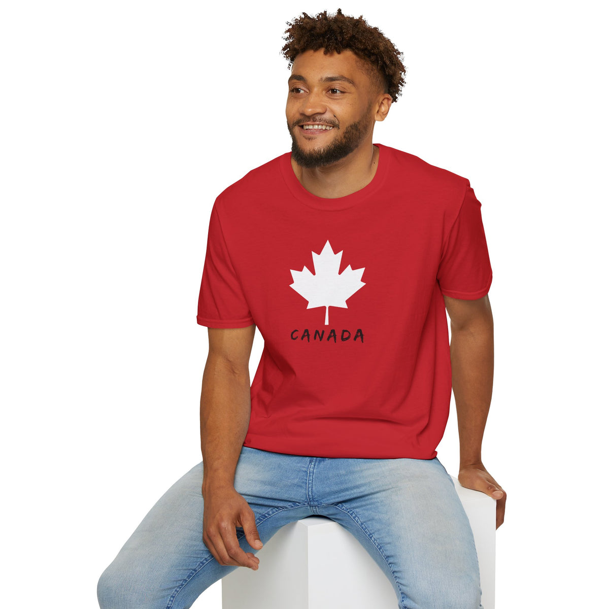 CANADA Leaf T-Shirt Premium Design SKIALFA Unisex