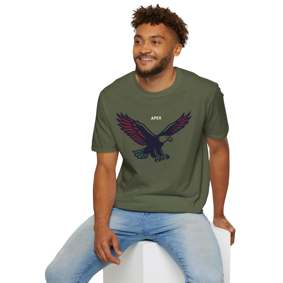 APEX Eagle T-Shirt Premium Design SKIALFA Unisex