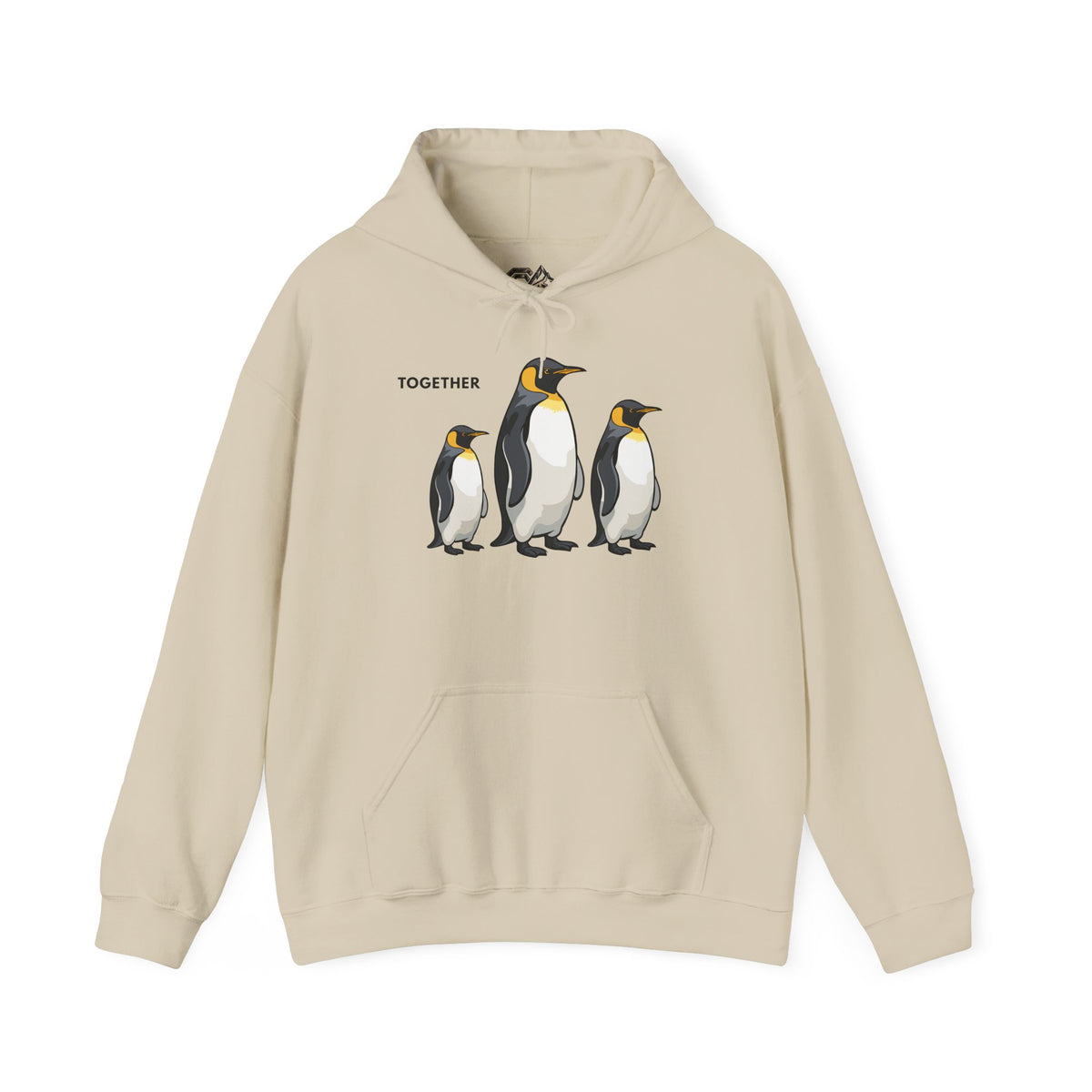 TOGETHER Penguin Hoodie Premium Design SKIALFA Unisex