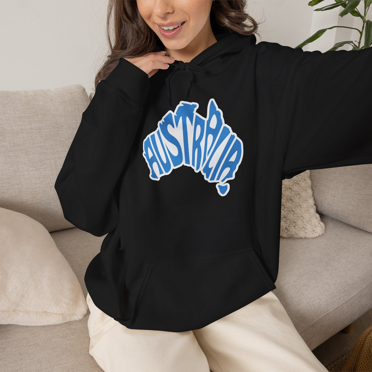 AUSTRALIA Hoodies Premium Design SKIALFA Unisex