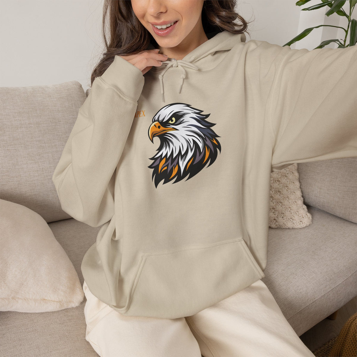 APEX Eagle Hoodie Premium Design SKIALFA Unisex