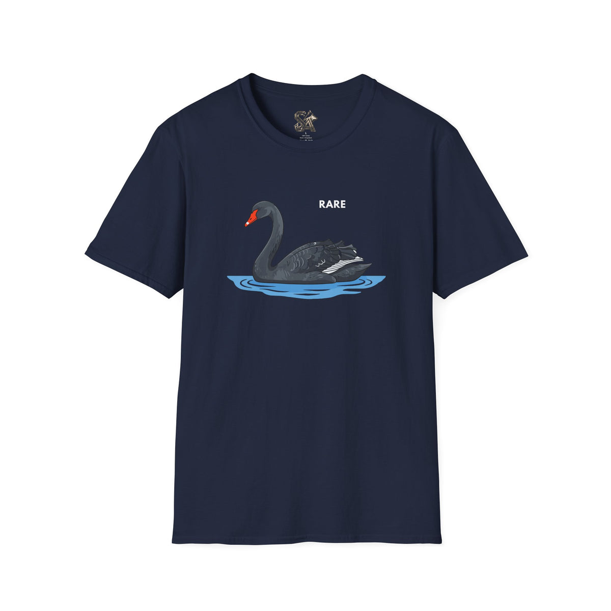 RARE Black Swan T-Shirt Premium Design SKIALFA Unisex