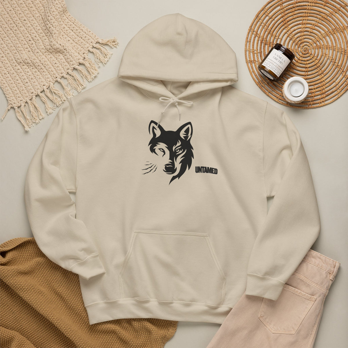 UNTAMED Hoodie Premium Design SKIALFA Unisex