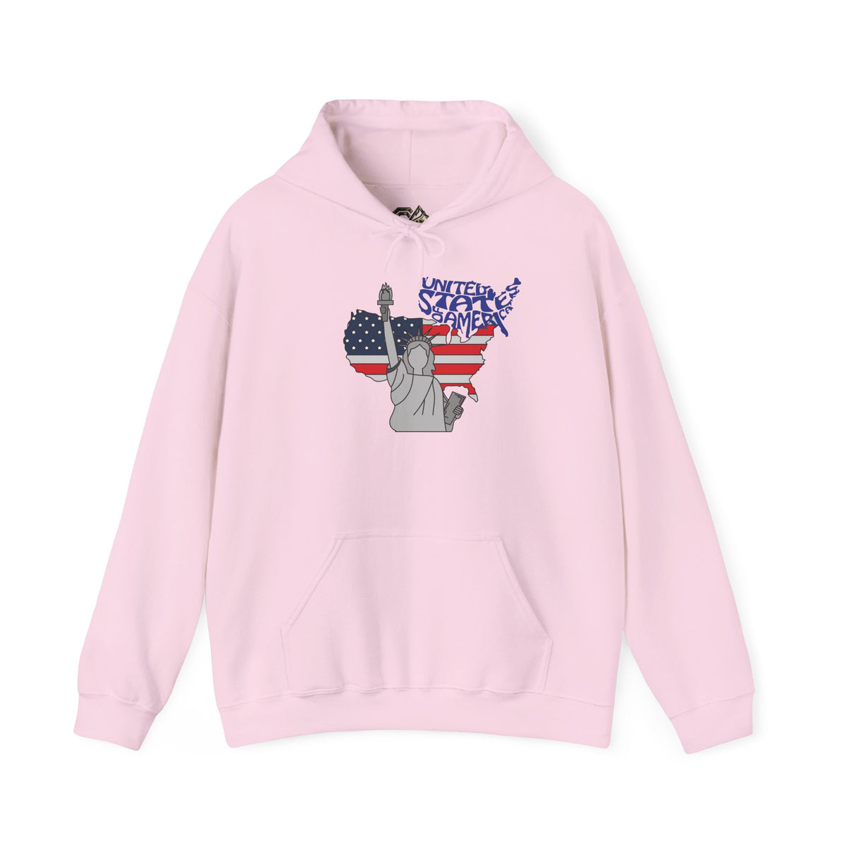 USA Flag Hoodie Premium Design SKIALFA Unisex