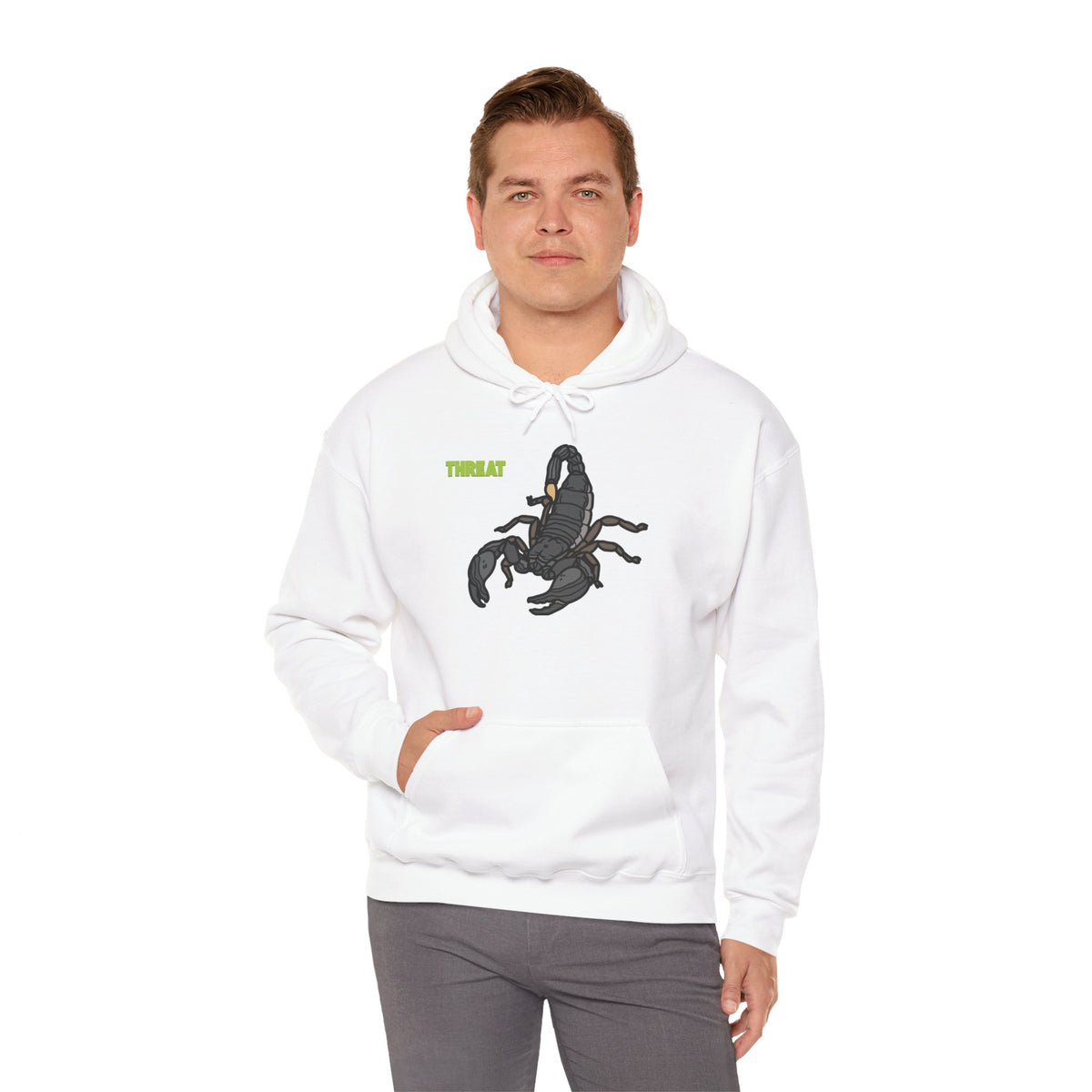 THREAT Scorpion Hoodie Premium Design SKIALFA Unisex