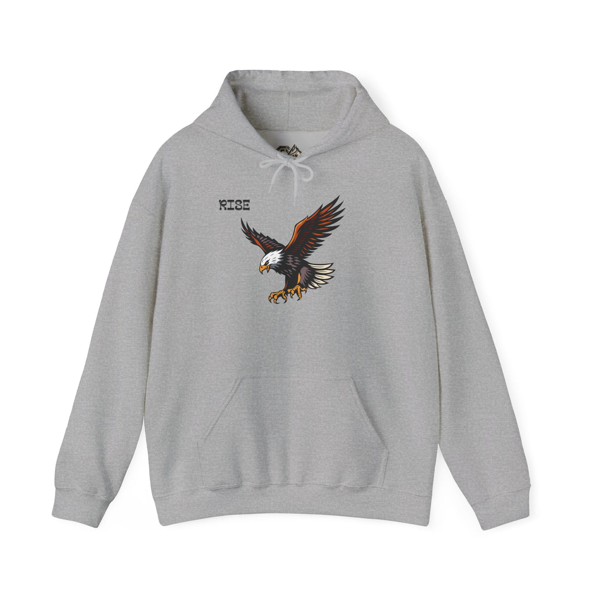 RISE Eagle Hoodie Premium Design SKIALFA Unisex