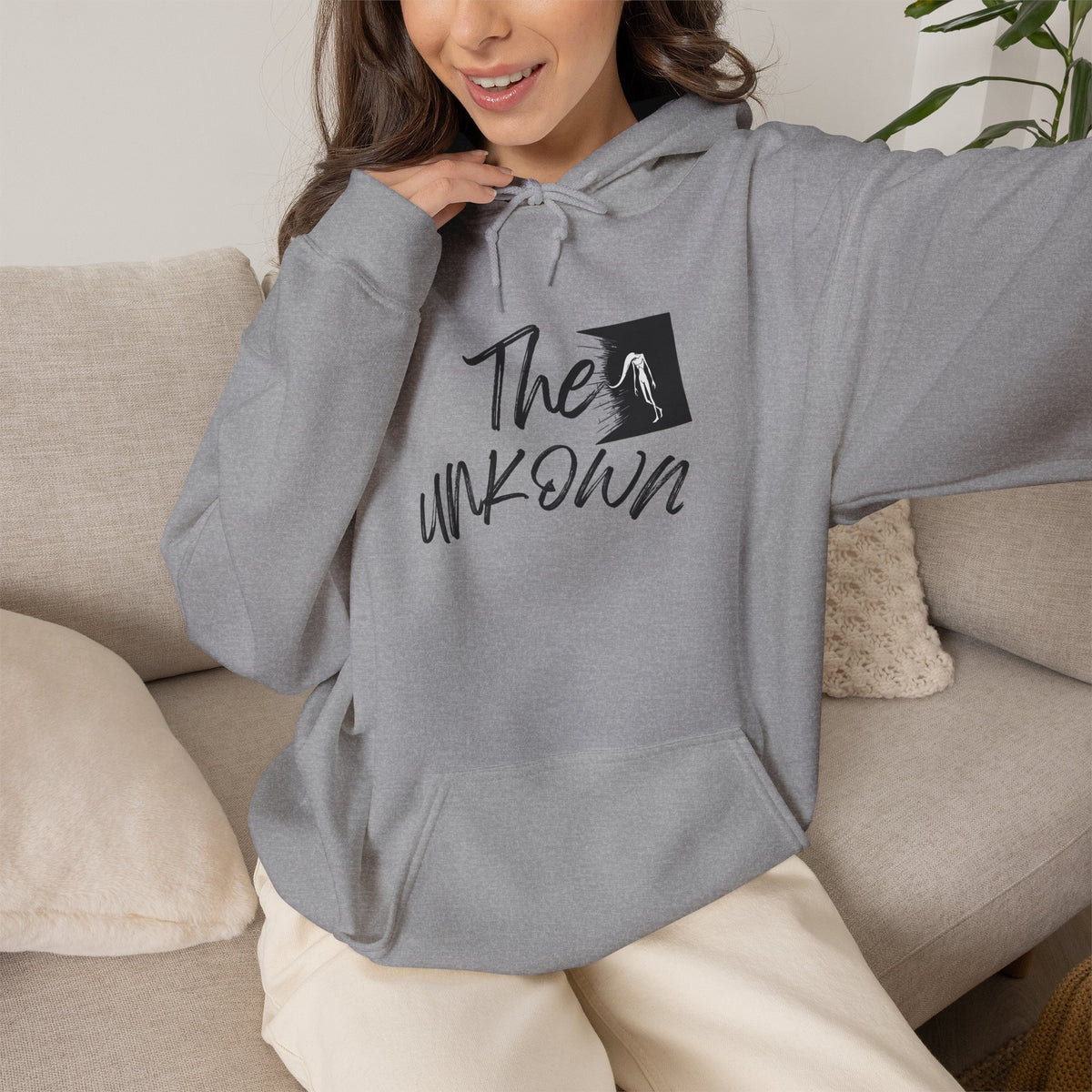 THE UNKOWN Hoodie Premium Design SKIALFA Unisex