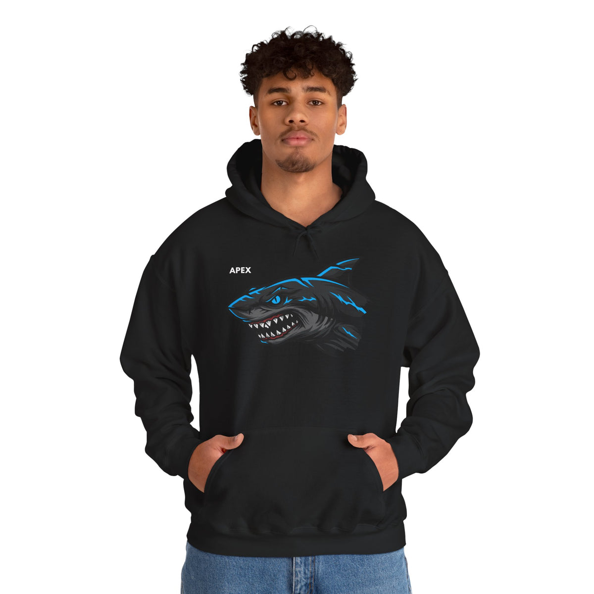 APEX Shark Hoodie Premium Design SKIALFA Unisex